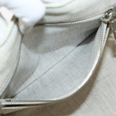 Prada Canapa Tote Rhinestone Embellished Canvas