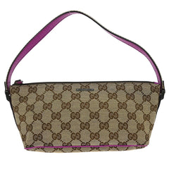 Gucci Vintage Boat Pochette GG Canvas