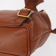 Gucci Vintage Bamboo Backpack Leather