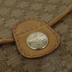 Celine Vintage Macadam Shoulder Bag Macadam Canva  Vinyl