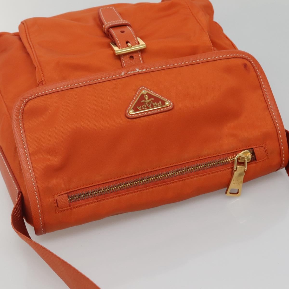 Prada Buckle Messenger Bag Tessuto