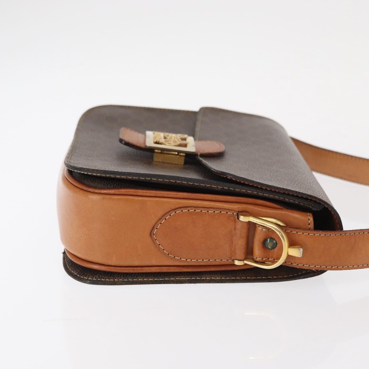 Celine Macadam Shoulder Bag PVC Leather