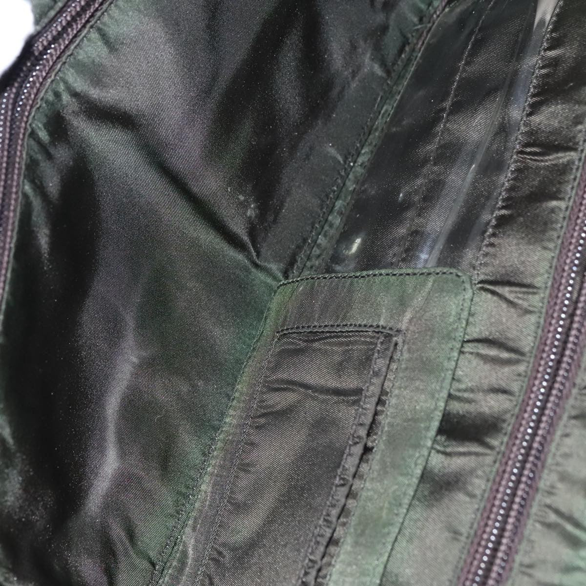 Prada Vintage Zip Handbag Tessuto