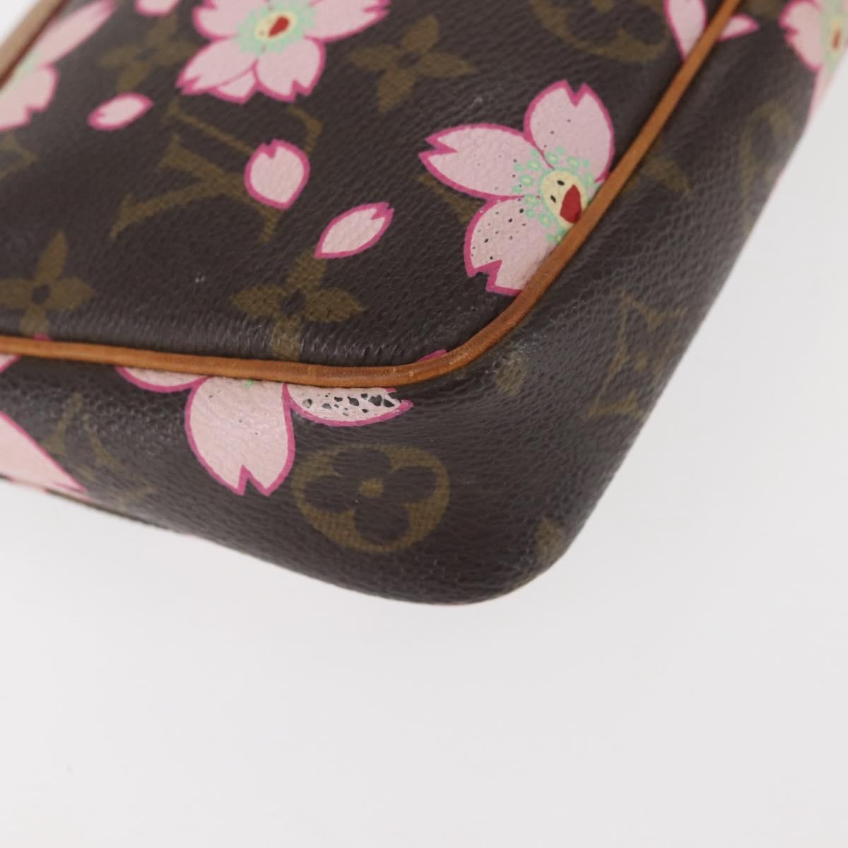 Louis Vuitton Pochette Accessoires Limited Edition Cherry Blossom Monogram