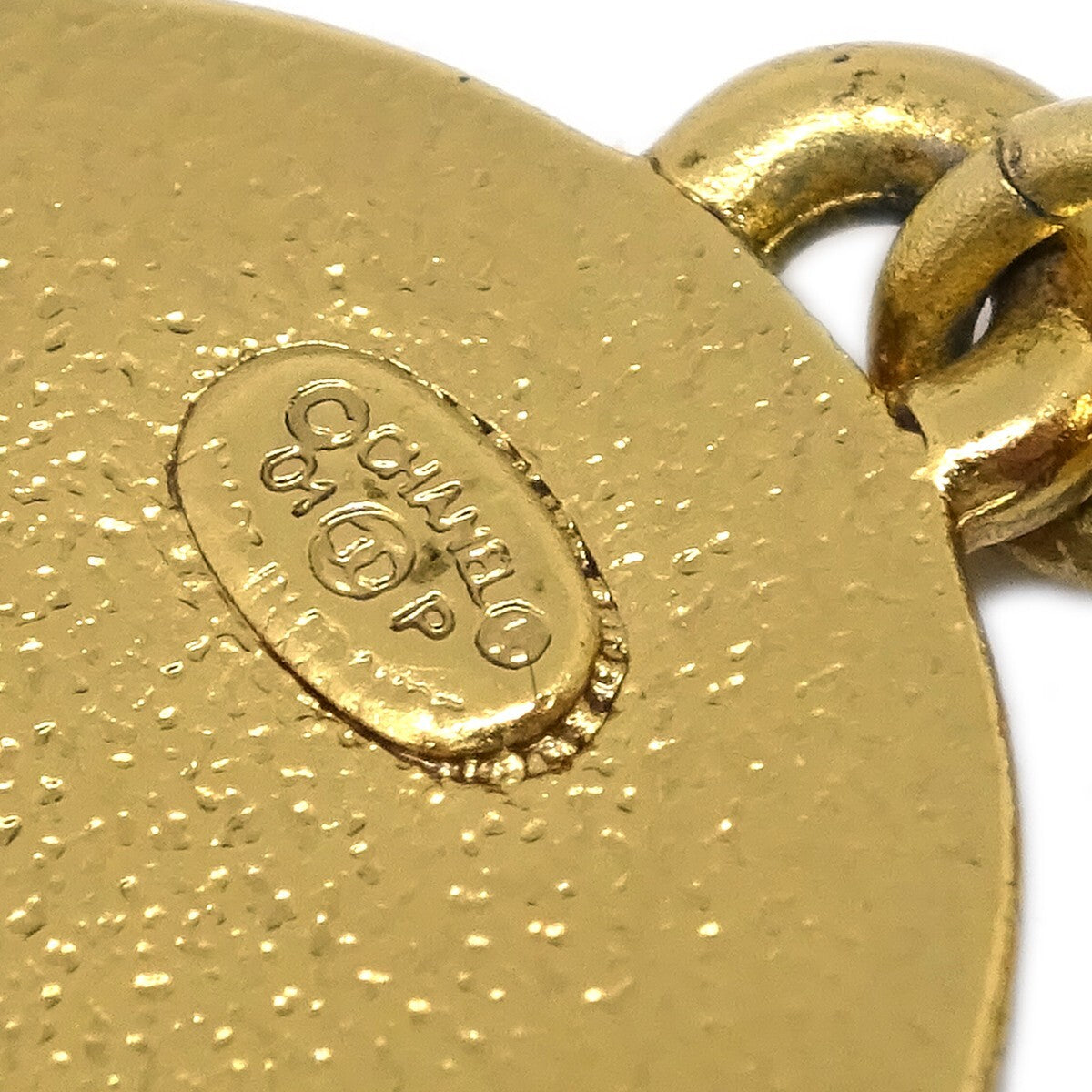 Chanel CC Star Dangle Earrings Metal with Enamel