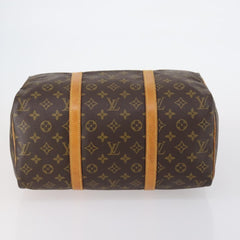 Louis Vuitton Sac Souple Handbag Monogram Canvas
