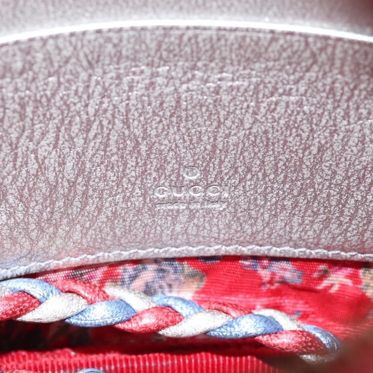 Gucci Trapuntata Camera Shoulder Bag Lambskin