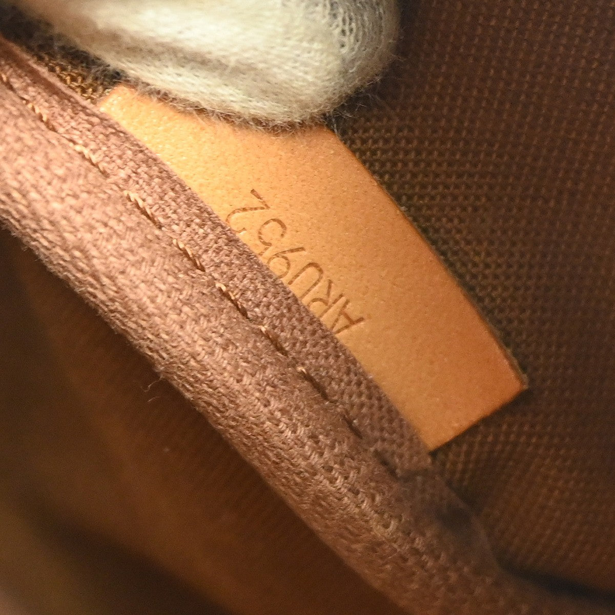 Louis Vuitton Saumur Handbag Monogram Canvas