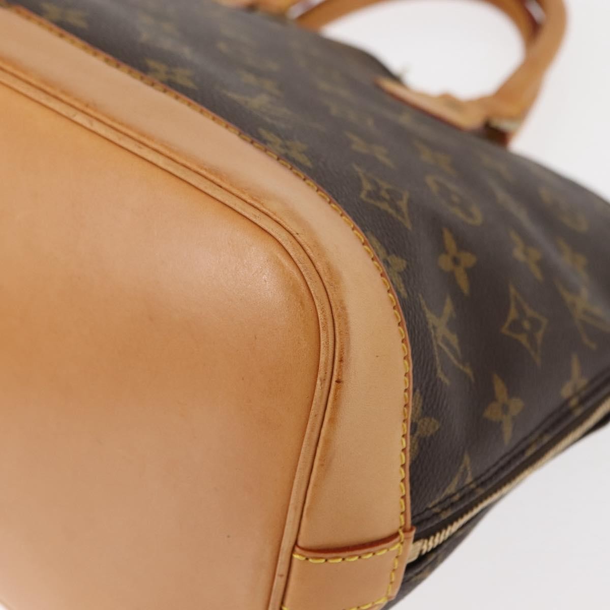 Louis Vuitton Alma Handbag Monogram Canvas