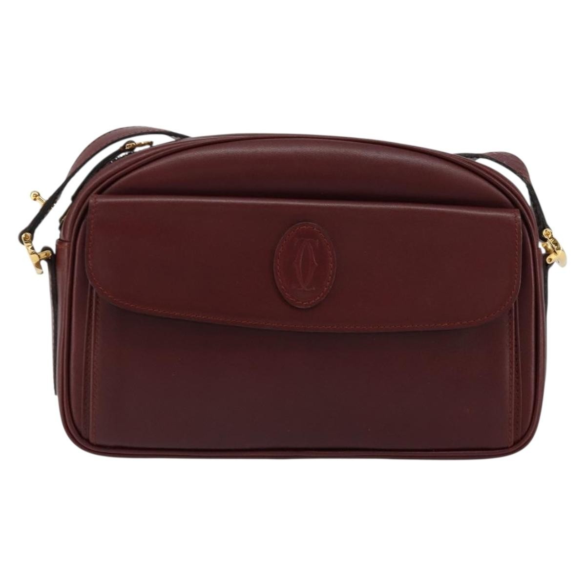 cartier Must de Cartier Shoulder Bag Leather