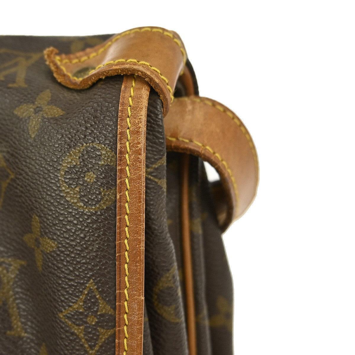 Louis Vuitton Saumur Handbag Monogram Canvas