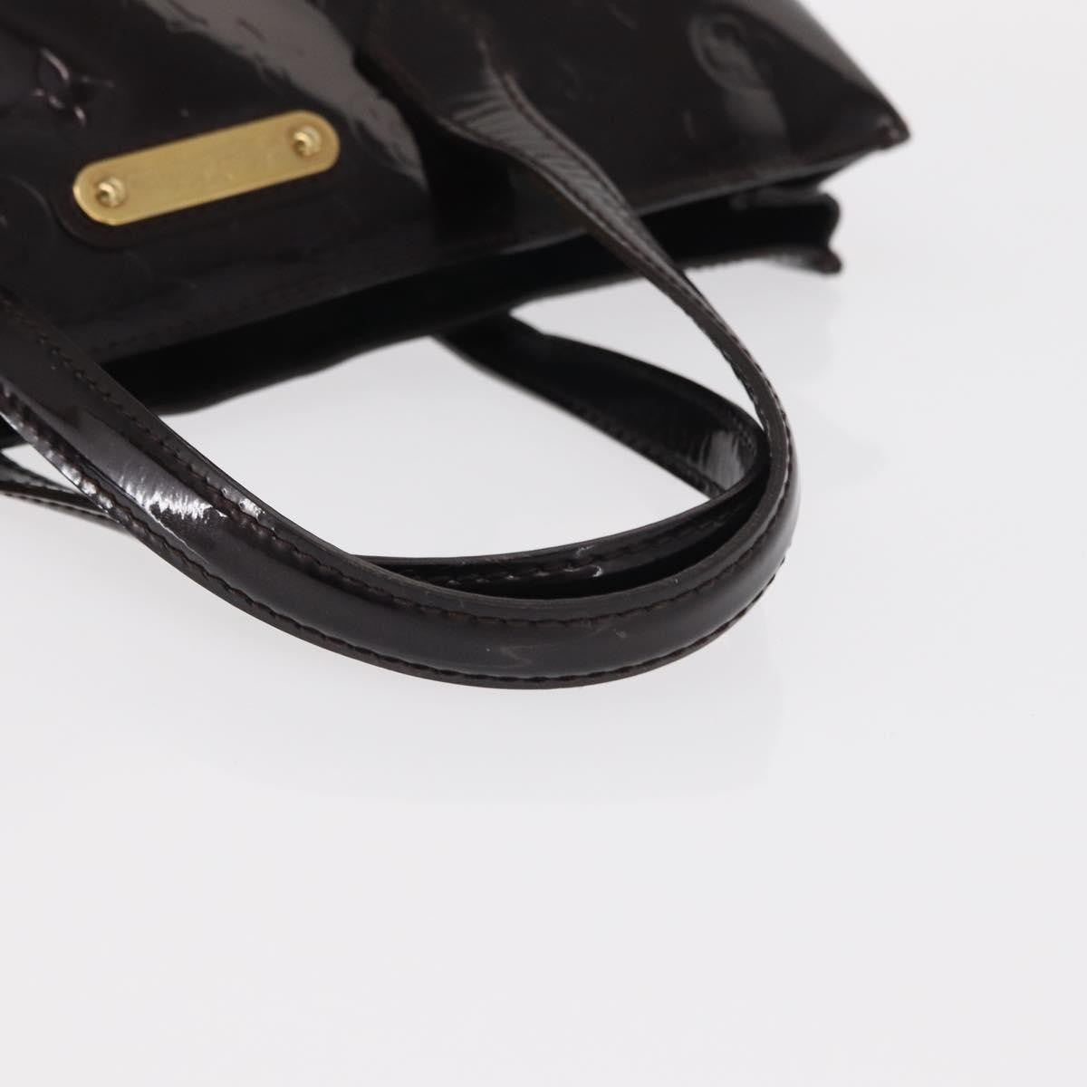 Louis Vuitton Wilshire Handbag Monogram Vernis