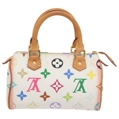 Louis Vuitton Speedy Mini HL Handbag Monogram Multicolor