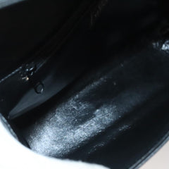 Versace Vintage Flap Shoulder Bag Leather