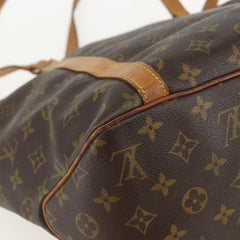 Louis Vuitton Shopping Sac Handbag Monogram Canvas