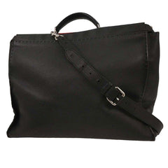 Fendi Monster Selleria Peekaboo Fit Bag Leather