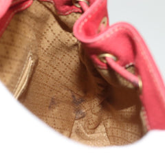 Gucci Vintage Bamboo Backpack Suede