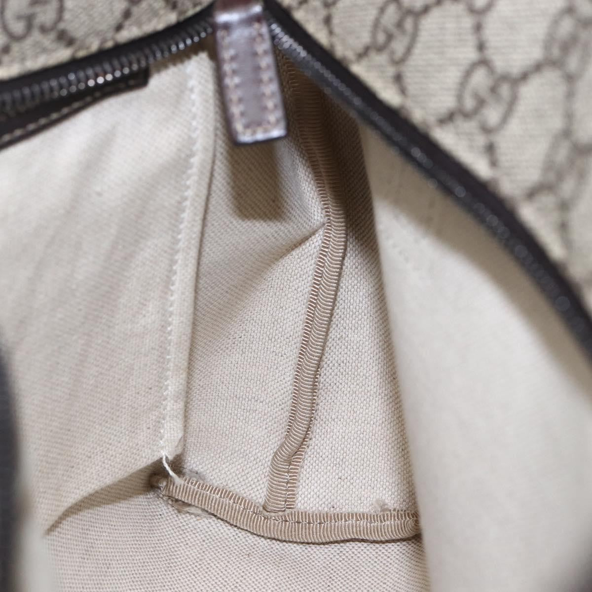 Gucci Plus Tote GG Coated Canvas with Leather