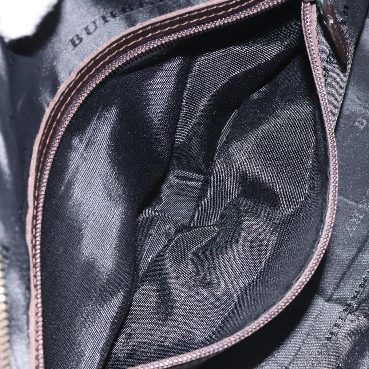 Burberry Nova Check Bowling Bag Canvas