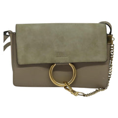 Chloe Faye Crossbody Leather and Suede