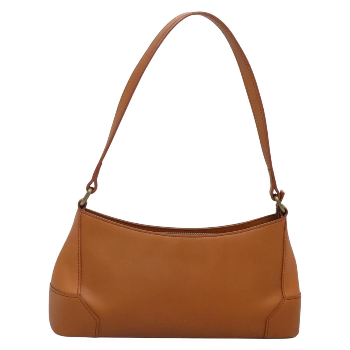 Burberry Vintage Shoulder Bag Leather