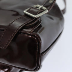 Gucci Vintage Bamboo Backpack Patent