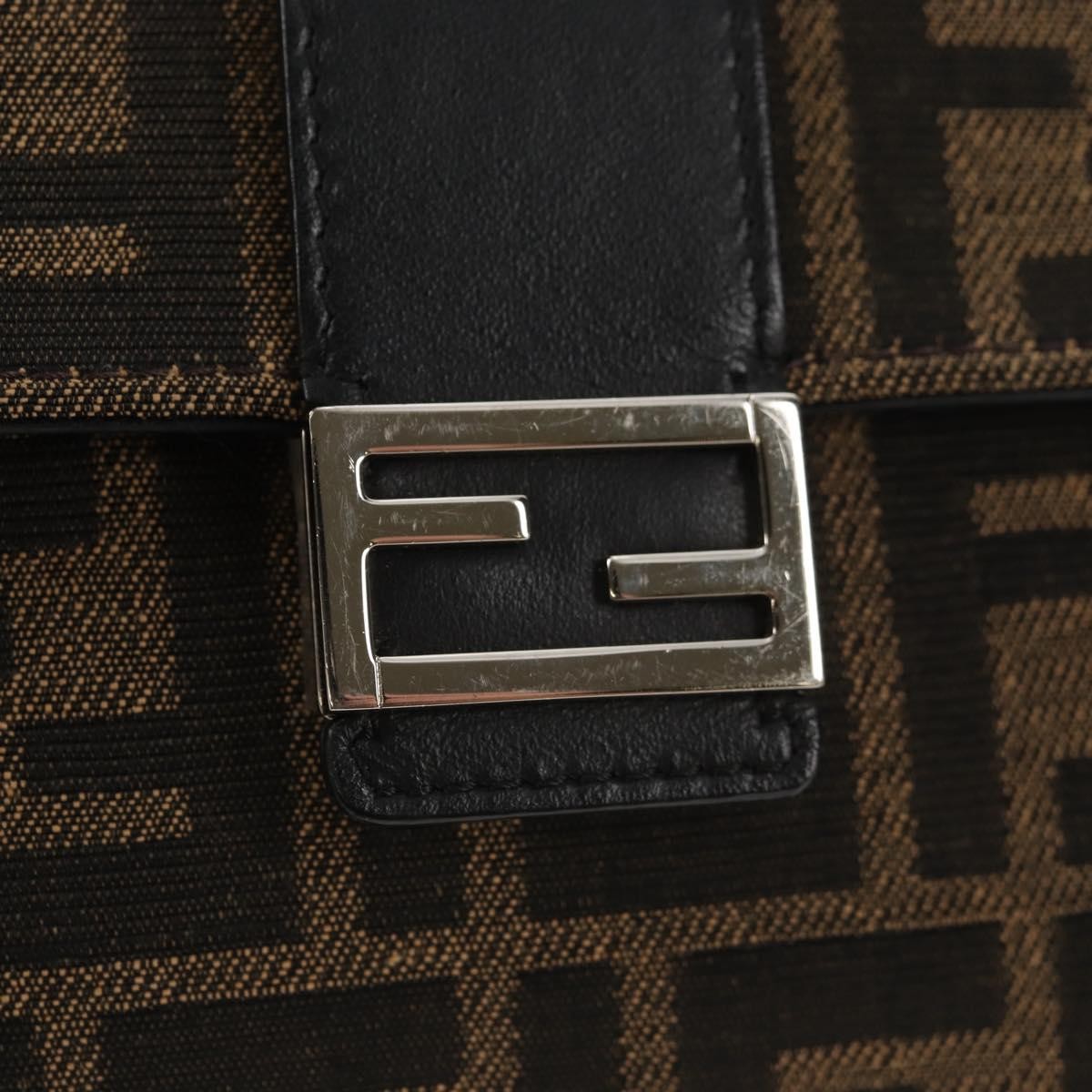 Fendi Baguette Convertible Belt Bag Zucca canvas