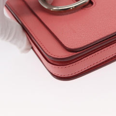 Burberry D-Ring Shoulder Bag Leather