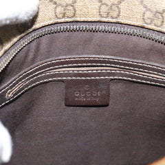 Gucci Flat Messenger Bag GG Coated Canvas