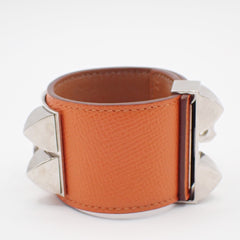 Hermes Collier de Chien Bracelet Leather