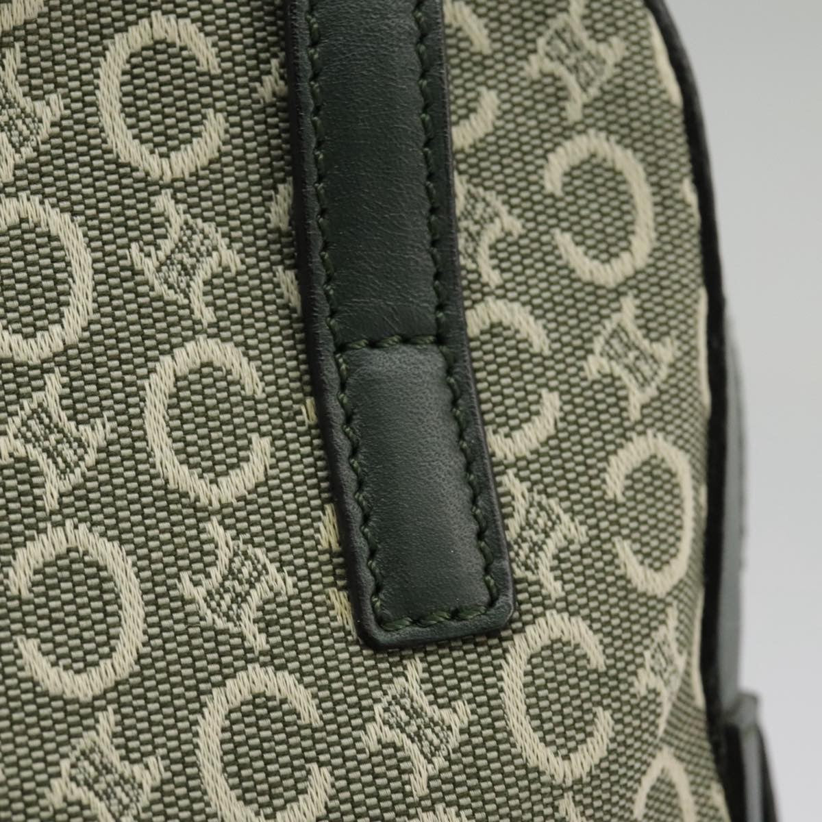 Celine C Macadam Handbag Canvas