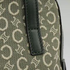 Celine C Macadam Handbag Canvas
