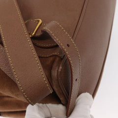 Gucci Vintage Bamboo Backpack Suede