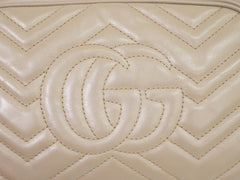 Gucci GG Marmont Shoulder Bag Matelasse Leather