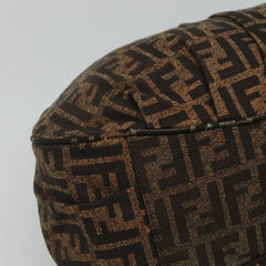 Fendi Mia Tote Metallic Zucca Canvas