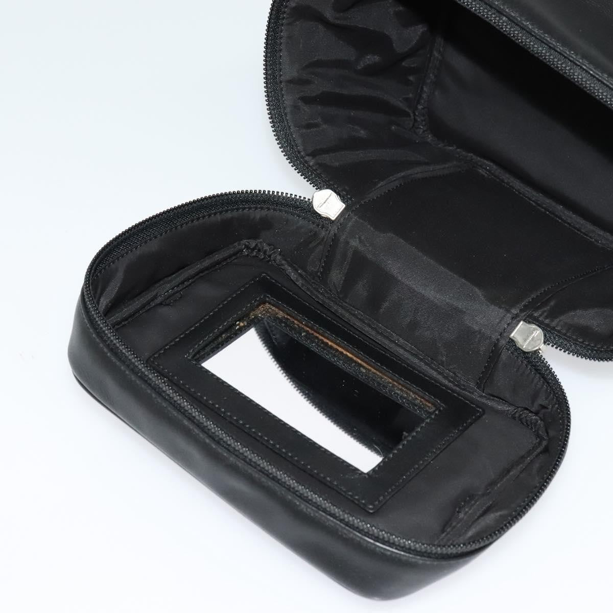 Salvatore Ferragamo Vintage Gancini Pochette Leather