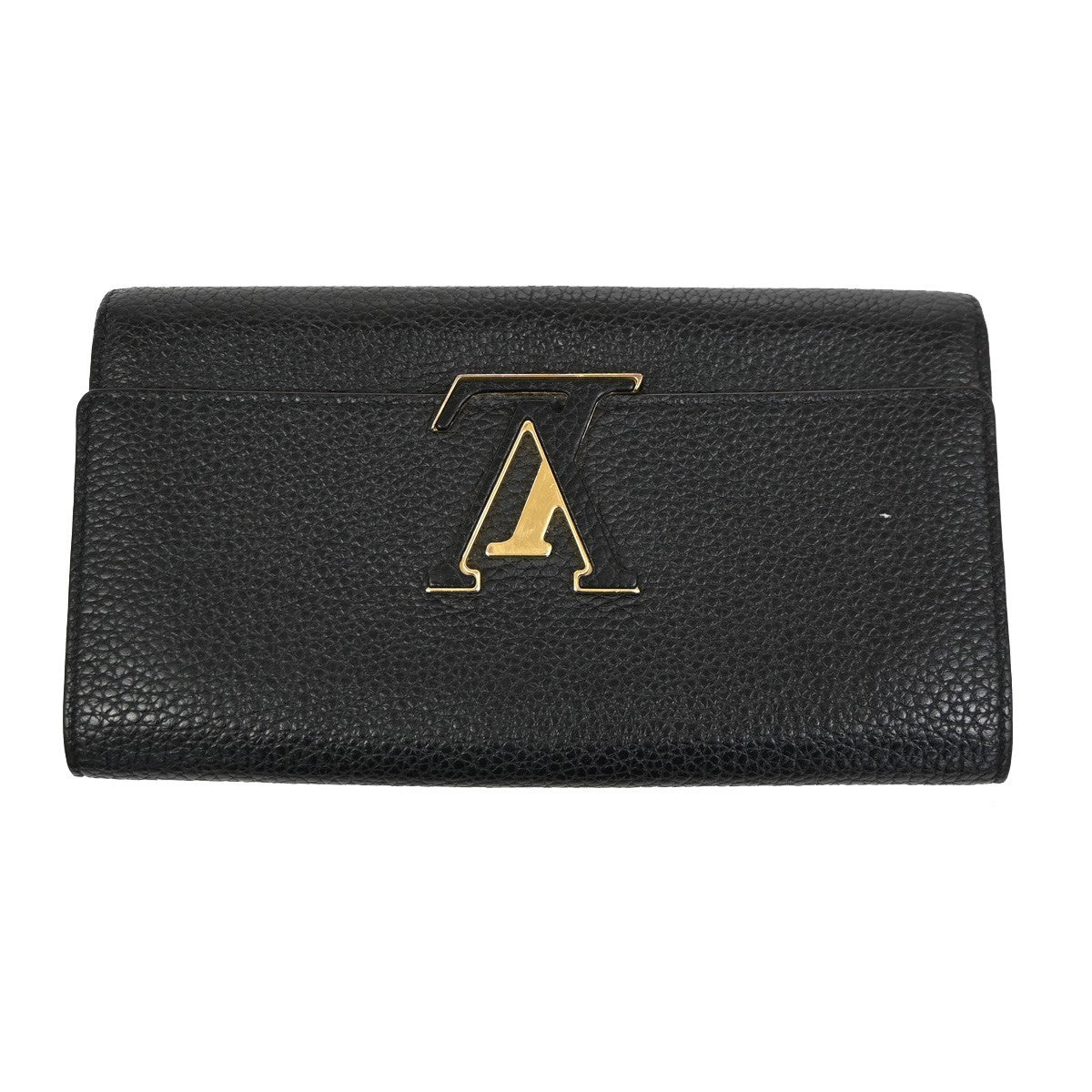 Louis Vuitton Capucines Long Wallet Leather