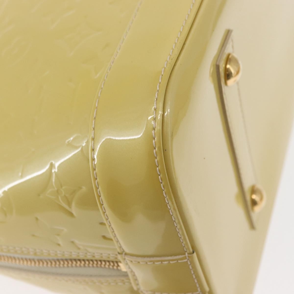 Louis Vuitton Alma Handbag Monogram Vernis