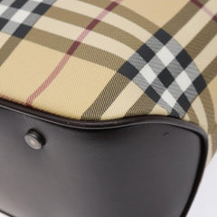 Burberry Vintage Tote Vintage Check Coated Canvas