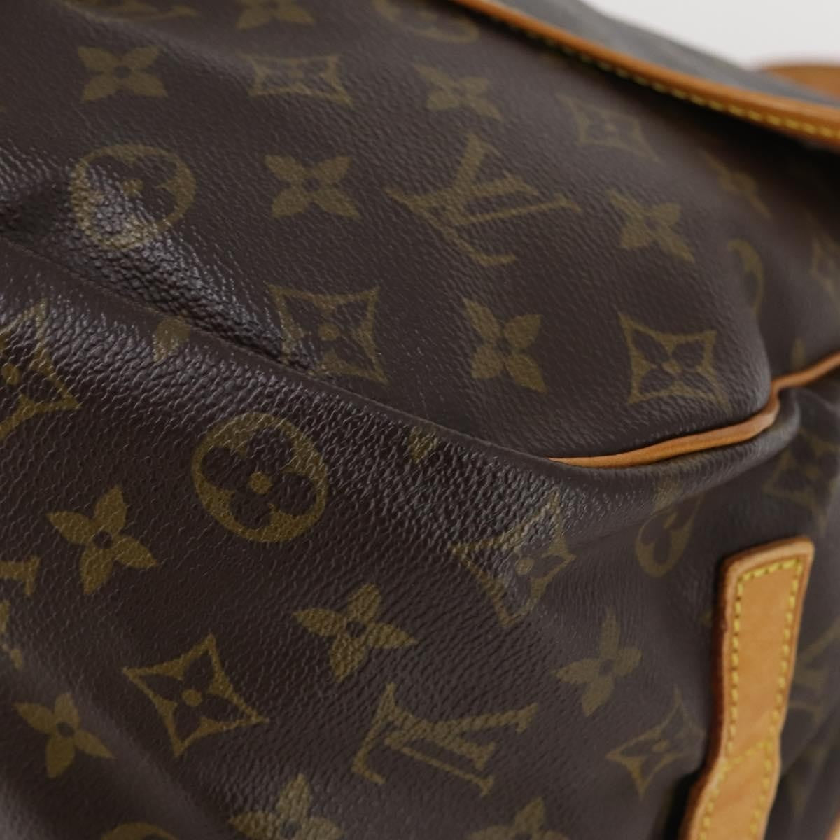 Louis Vuitton Saumur Handbag Monogram Canvas