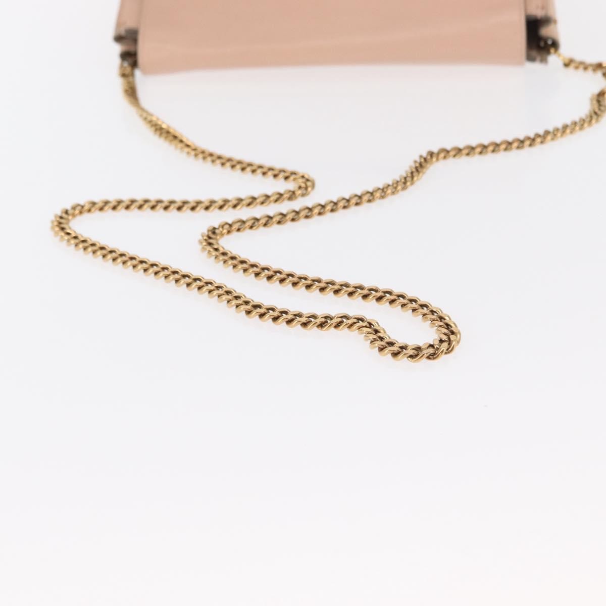 Chloe Elle Chain Clutch Leather