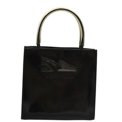 Salvatore Ferragamo Shopper Tote Patent Leather