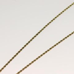 Christian Dior CD Pendant Necklace Metal