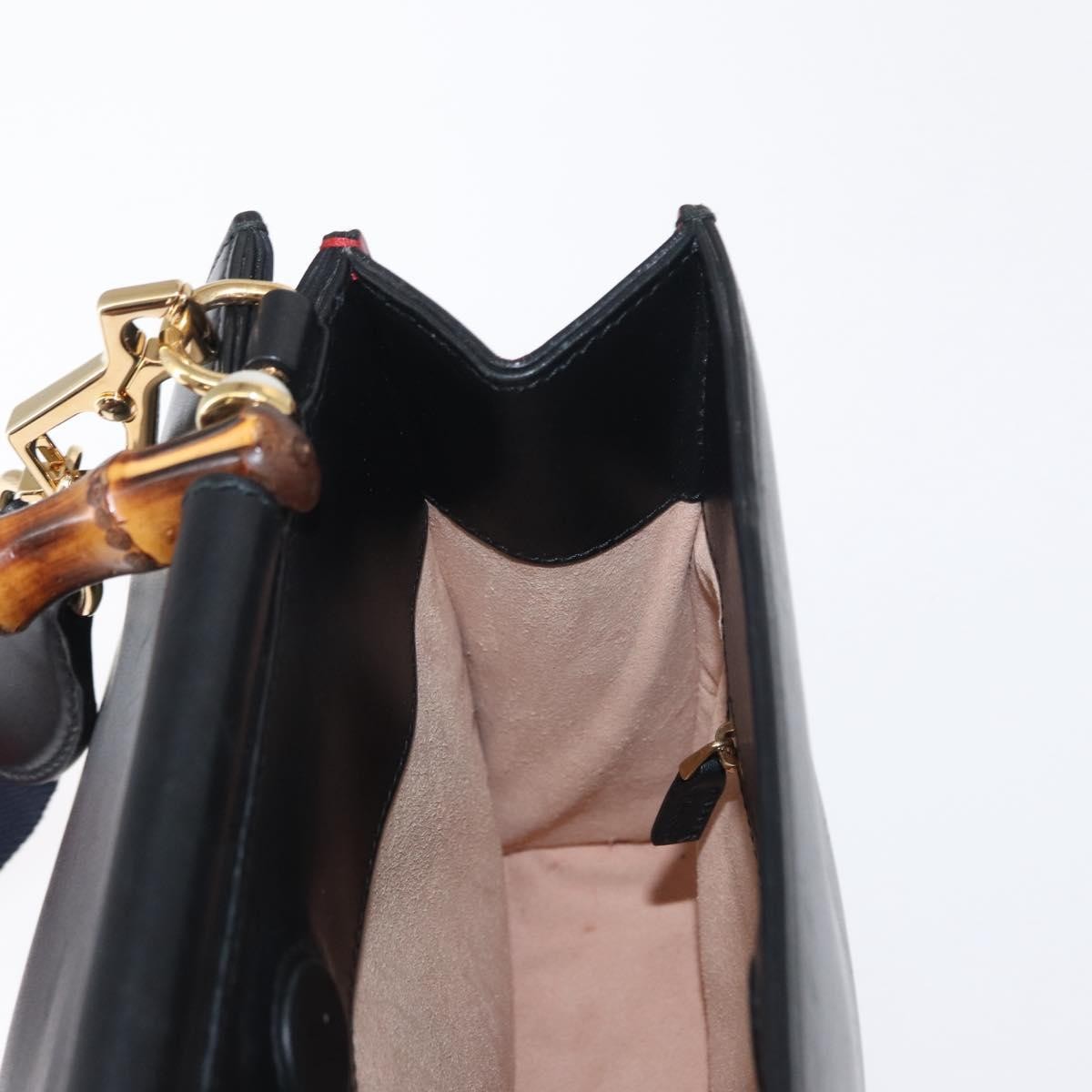 Gucci Nymphaea Top Handle Bag Leather