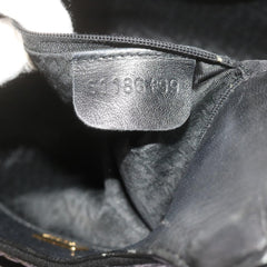 Bally Vintage Chain Shoulder Bag Quilted Leather