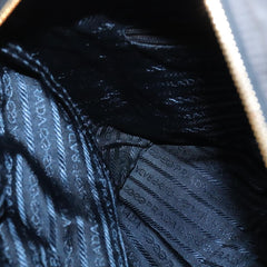 Prada Chain Shoulder Bag Quilted Tessuto