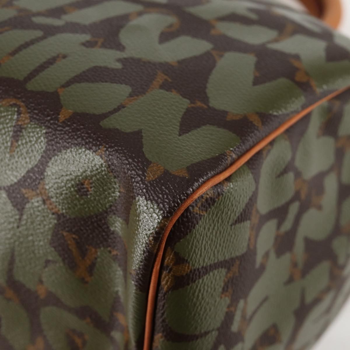 Louis Vuitton Speedy Handbag Limited Edition Monogram Graffiti