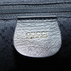 Gucci Vintage Bamboo Backpack Leather