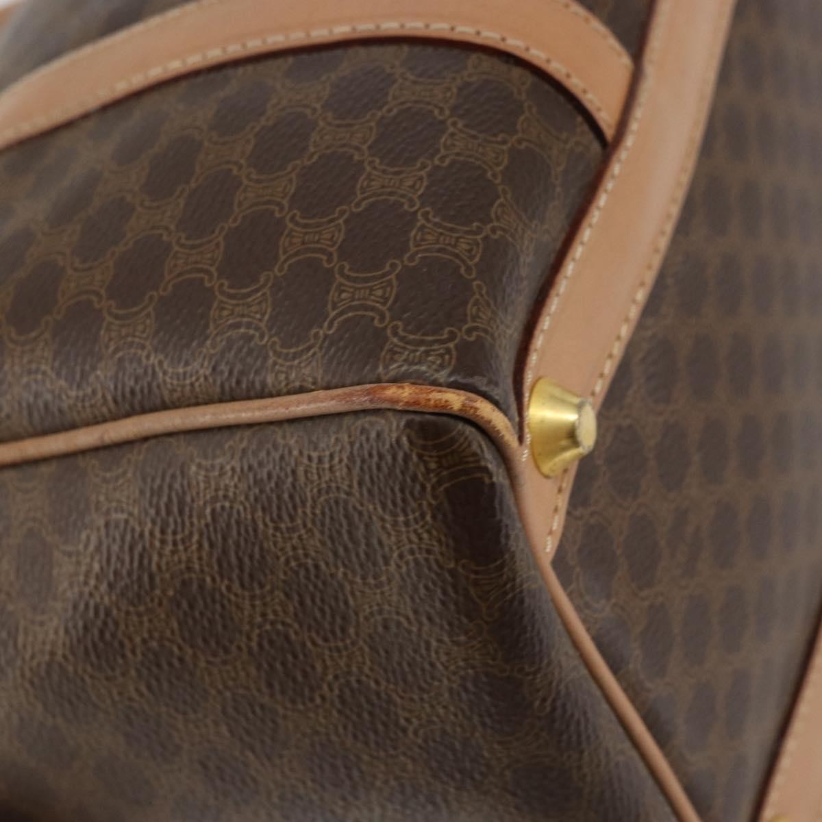 Celine Vintage Macadam Boston bag Canvas