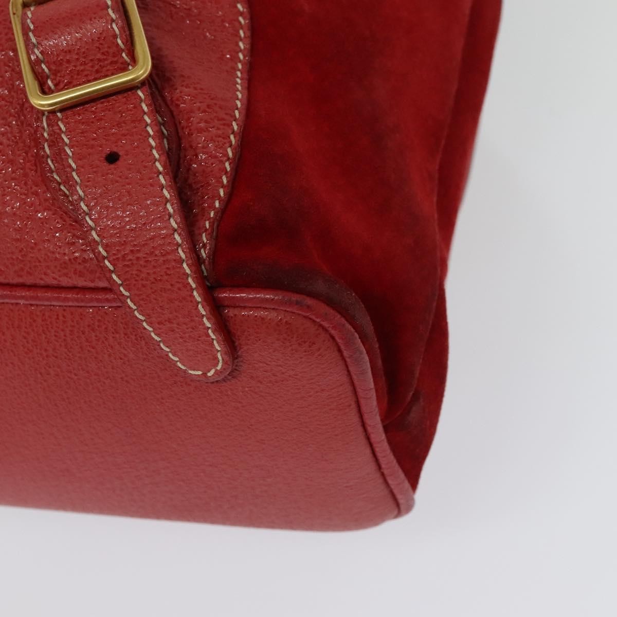 Gucci Bamboo Tassel Backpack Suede